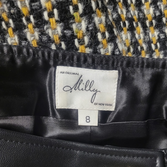 Milly of New York Plaid Jacket & Skirt Combo - Picture 9 of 16